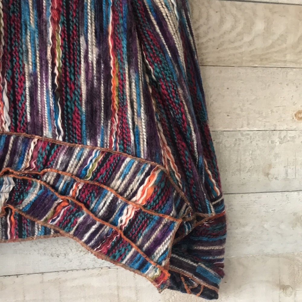 Joyce Seppala Designs wool multicolour cardigan - Picture 11 of 14